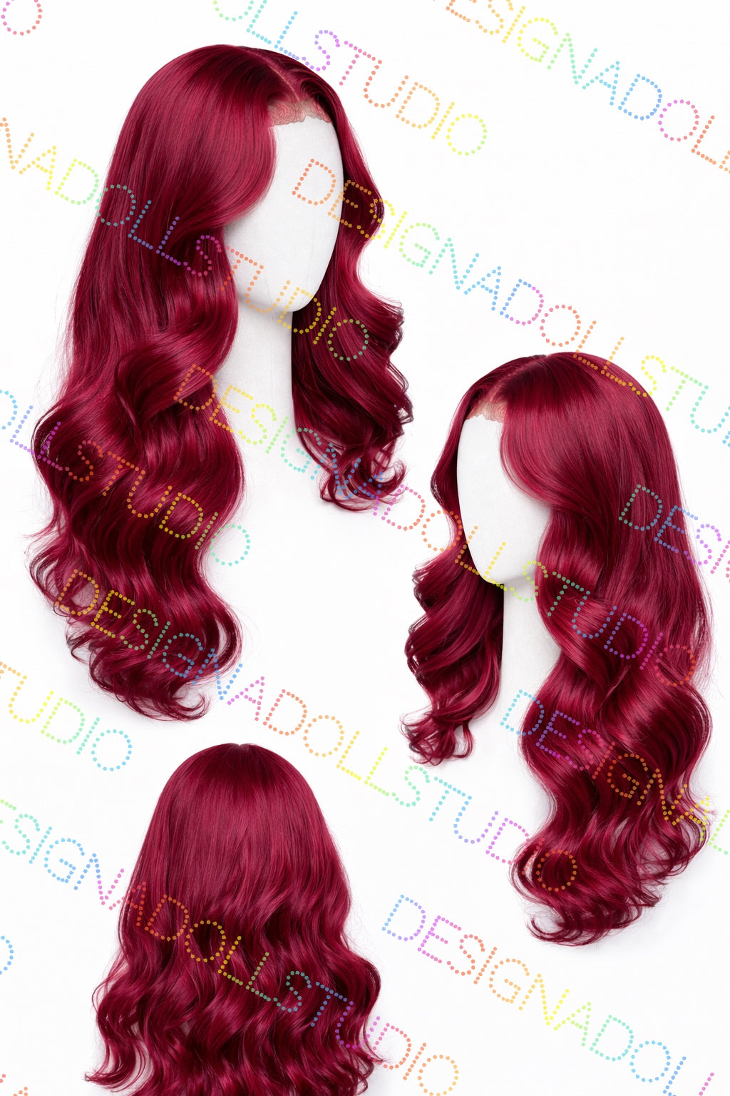 Red Body Wave Wig